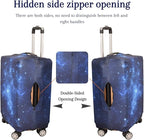 Luggage Cover,Washable Elastic Suitcase Cover Protector Galaxy, XL: Fit 29-30 Inch Luggage