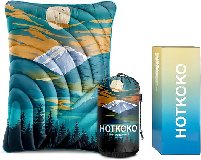 Camping Pillow,Supportive Compressible Travel Pillow Middle Size Lightweight Camp Pillow with Storage Bag for Camping,Hiking,Backpacking,Airplane