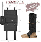 ZHZ Snake Gaiters Durable Waterproof Snake Chaps Lower Legs Protection,Snake Guards with Adjustable Size for Men & Women,Used for Hunting,Hiking and Farm Work