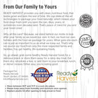 Ready Harvest Emergency Food - Quick-Cook Pinto Beans | Dried Beans | Survival Food | #10 Can | 25-Year Shelf Life | 3 lbs | Cans Filled to the Top