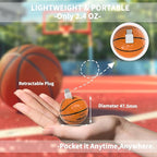 2000mAh Creative Golf Ball Power Bank, Emergency Mini Power Portable Charger USB-C, Compatible with iPhone15,16，17，15 Plus,15 Pro Max, Gift for Golf Lover Men Women (Basketbal Golf Power Bank)