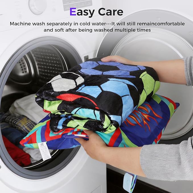 3 in 1 Travel Pillow Blanket Set with Removable Flannel Blanket Throw,Hand Warmer Pockets,Pillow (Color4, 50in*60in)