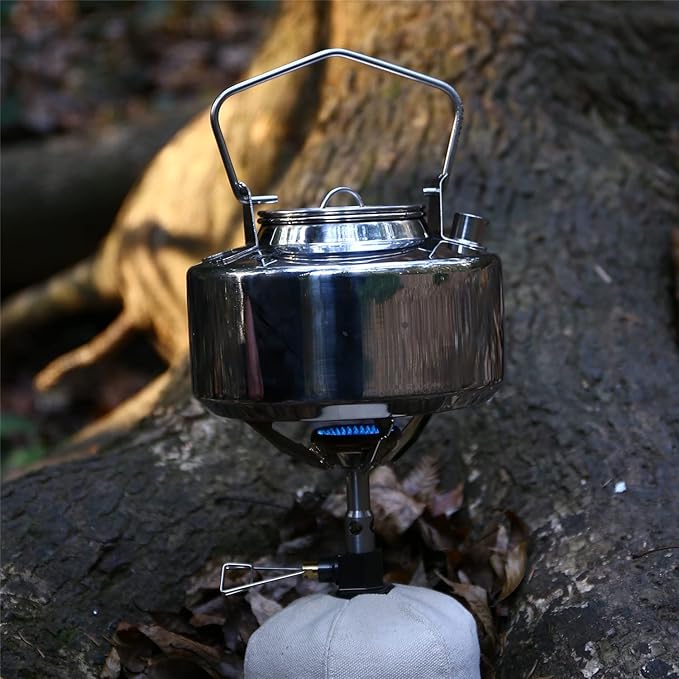 Fire Maple Polaris Pressure Regulator Stove | Portable Camping Backpacking Stove | Lightweight Durable Camp Cooking Stuff | Wind Resistent Jet Burner | Perfect Boiling Performance in Cold Weather |