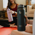 BOTTLE BOTTLE 40 oz sports water bottle stainless steel insulated water bottle with straw and pills holder