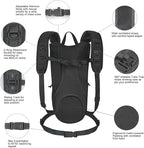 Unigear Tactical Hydration Packs Backpack 1050D with 3L Water Bladder, Thermal Insulation Pack Keeps Liquid Cool up to 4 Hours for Hiking, Cycling, Hunting and Climbing