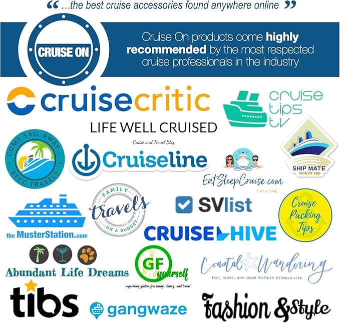 Cruise Approved Power Strip (Royal Caribbean, Disney & More) - Non Surge Charger [2 USB, 2 USB-C] 4-Port Charging Block w/Foldable Plug for iPhone, iPad, Laptops & More - Cruise Ship Essentials 2026