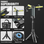 Camping Lantern Rechargeable-High Brightness LED Lantern Camping Essentials Lights-Portable Camp Lamp and Flashlight - Collapsible and scalable Camp Lights for Hiking,Camp,Emergency Lighting