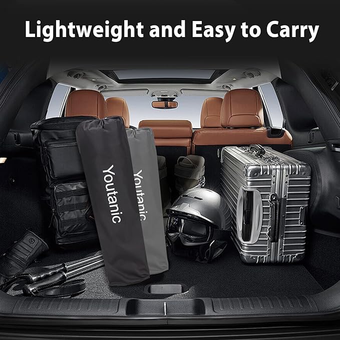 Oversized Camping Chair, Portable Folding Camping Chairs with Side Pocket, Cup Holder and Carry Bag, Heavy Duty Outdoor Camping Chairs for Adults, Fishing, Sports, Trip, up to 400lbs, Style 5