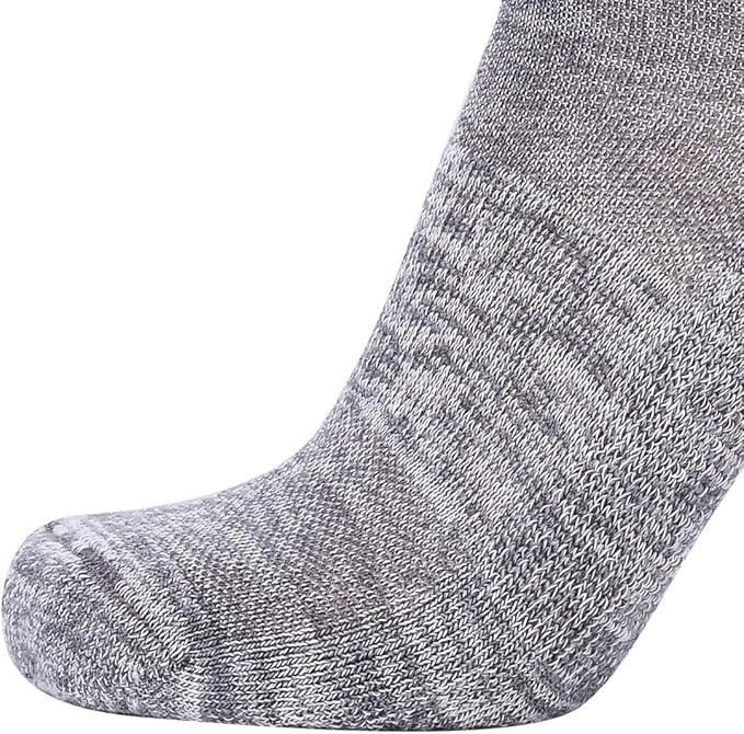 EnerWear 4 Pack Women's Merino Wool Outdoor Hiking Trail Crew Sock