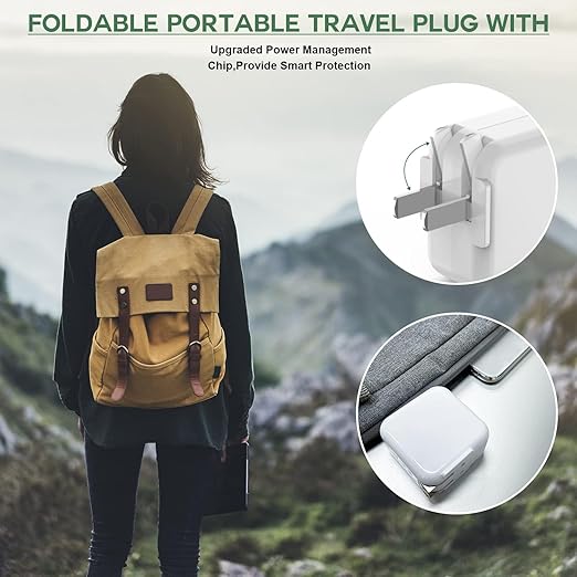 2Pack iPad Charger, Fast Charging 12W USB Wall Charger Block Foldable Portable Apple Adapter with Fast Charging USB to Lightning Cable Compatible with iPad4/5/6/7/8,iPadMini 1/2/3/4/5, iPadAir 1/2/3