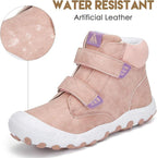 Mishansha Kids Hiking Boots Toddler Girls Boys Hiking Shoes Water-Resistant Anti-Collision Non-Slip Athletic Outdoor Trekking Boots