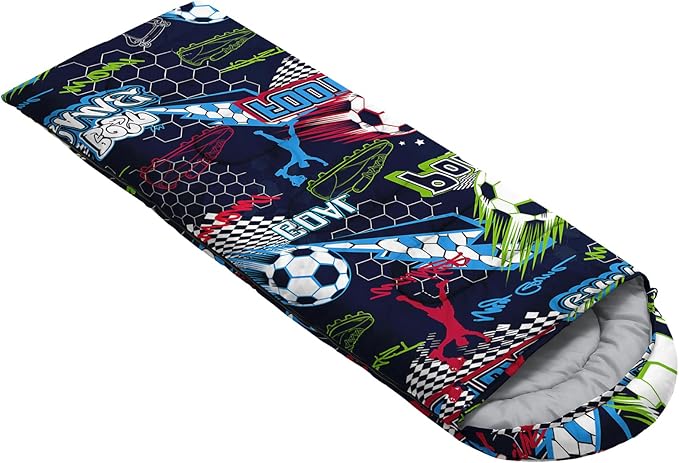 QOOMO Animals Camping Sleeping Bags,3 Season Warm & Cool Weather,Lightweight,Waterproof Sleeping Bags for Adults & Kids,Traveling,and Outdoors,Camping Gear Equipment