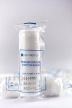 D&H Medical Pack of 48 Gauze Bandage Roll 4 Inches x 4 Yards - Medical Gauze Wrap for Wounds Care - Easy to Use Cotton Gauze Rolls for Hand Wrap Dressing Ankles & Knees