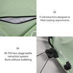 KAILAS FUGA AIR 8 Ⅳ Running Hydration Vest Hydration Pack Lightweight with Two TPU Water Bladders for Women Men Trail Cycling Hiking