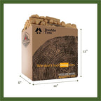 Double Tree Fire Starter Sticks - 100% Natural Cedar Wood Kindling, Quick & Easy Burning for Campfire, Camping Cooking Stove, Fire Pit, Fireplace & Grilling, lndoor & Outdoor - (Medium 1/2 Cubic ft)