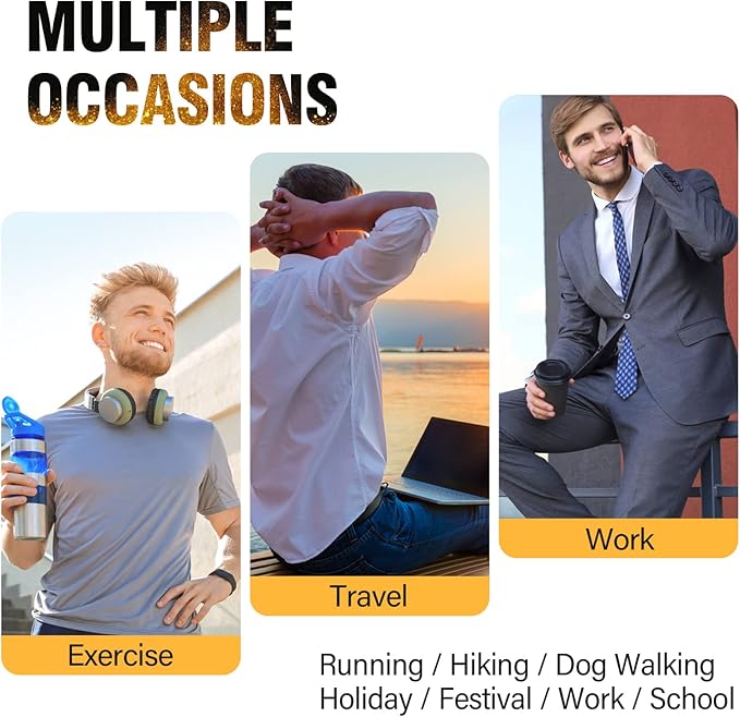 Peicees Sling Bag for Men Women Shoulder Bag Backpack Strap Pockets Chest Bag for Running Hiking Camping Exercise Outdoor