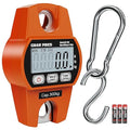 Digital Hanging Scale, Mini Crane Scale 660LB/300KG,Deer Hunting Scales,Digital Scale with Hooks for Farm Fishing, Fish,Luggage，Outdoor.