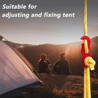 30Pcs Guyline Tensioner Aluminum Alloy Guy Line Cord Adjusters Tent Rope Tensioners Paracord Tensioner for Outdoor Tent Camping Hiking Accessories