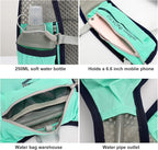 INOXTO Running Hydration Vest Backpack,Lightweight Insulated Pack with 1.5L Water Bladder Bag Daypack for Hiking Trail Running Cycling Race Marathon for Women Men