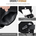 Anti Theft Crossbody Travel Bag for Women Men,Multi-pocket Crossbody Bag,Slim Sling Bag with Adjustable Strap