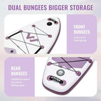 11'6"x35" Extra Wide Stand Up Paddle Board Inflatable for All Levels, 430LBS Capacity SUP Paddleboard with Complete Accessories, Double Acton Pump, Blow Up Paddle Board for Family