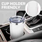 20 oz Tumbler with Lids and Straws, Stainless Steel Insulated Travel Coffee Mug, Double Wall Vacuum Insulated Tumblers, Powder Coated Coffee Tumbler for Cold & Hot Drinks (Mix Color-7)