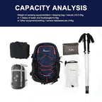 MOUNTAINTOP Hiking Backpack,25/30L Camping Backpack, Men Women Hiking Daypack Lightweight Travel Backpack for Climbing