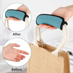 2 Pack Luggage Handle Wraps for Suitcase Bright Color Luggage Handle Covers Suitcase Tags identifiers Travel Accessories for Airplane/Flying (Sky Blue)