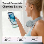 iWALK Portable Charger for iPhone 17/16/15 USB-C Small Power Bank 20W 4,500mAh Fast Charging Battery Pack Compatible with iPhone 15/16/17 Plus/17 Pro/17 Pro Max, Samsung Galaxy S25/S24/S23 Android