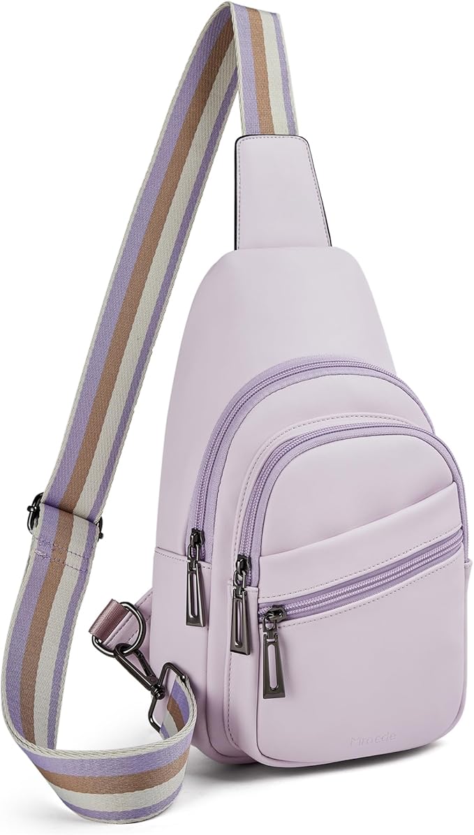 Sling Bag Crossbody Bags for Women Small Cross Body Bag Fanny Packs Chest Sling Purse for Daily Travel Leisure Sport