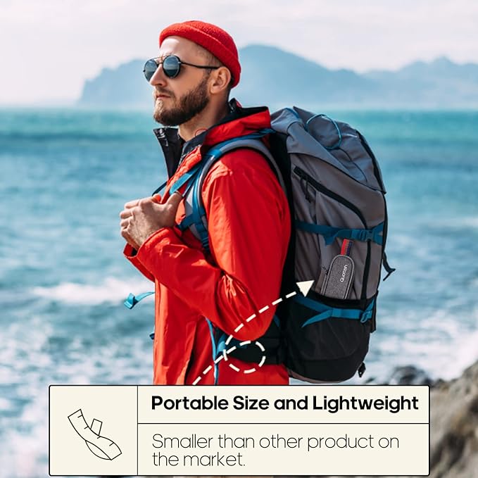 Travel Utensils with Case, Quatish Portable Silverware Set for Work, Stainless Steel Reusable Travel Cutlery Set, Fork and Spoon Set for Camping, Picnic, Gadgets, Lunch Box for Men, Black