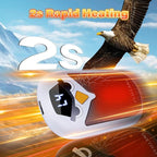 Magnetic Hand Warmers Rechargeable 2 Pack, Electric Reusable Heated Hand Warmer, LED Display & 4 Levels Heating, USB Pocket Heater for Golf, Raynauds, Camping, Hunting Gear, Gifts for Women, Men