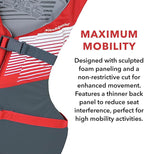 Stohlquist FIT Oversized Adult Life Jacket, US Coast Guard Approved Type III Life Vest, PFD for Men and Women, Easily Adjustable, Lightweight and High Buoyancy. Plus Size (48-60" Chest)