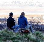 GRAND TRUNK Compass 360 UC Swivel Stool - Ultra-Compact 260lb Capacity Portable Seat for Camping, Travel & Outdoors (Storm)