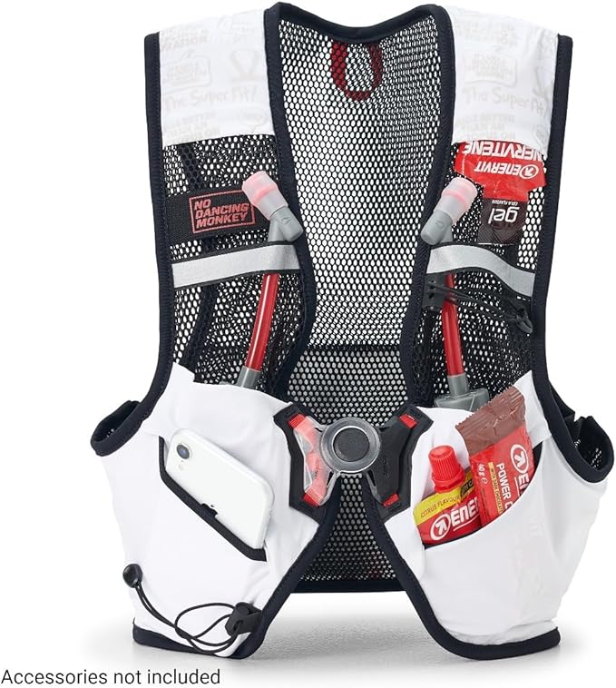 USWE Pace - Running Vest Hydration Pack with 2 x 500ml UltraFlask, Backpack for Men and Women