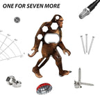 Sasquatch Multi-Tool 2 Pack, Tool-a-Long Stainless Steel Tool Carabiners, Compact Stainless Steel Construction for Hiking, Kayaking, Camping, Travel and Outdoor Sasquatch Gifts for Men Women