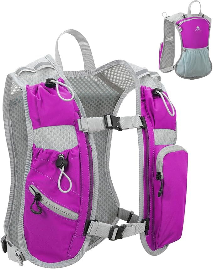 Running Vest for Women and Men, Hydration Running Backpack, Runners Vest, Hydration Vest for Walking, Marathon, Hiking