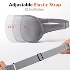 Sleep Mask for Side Sleeper Women Men, Eye Mask for Sleeping Light Blocking, 3D Contoured Cup Sleeping Mask, Soft Breathable Sleep Eye Mask with Adjustable Elastic Strap for Travel