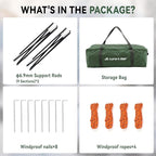 1/2/3/4 Person Tents Waterproof&Windproof Family Tents Camping-Tent,Lightweight Portable Pop Up Tent for Camping,Hiking,Mountaineering or Beach Easy to Set Up Adventures Carry Bag