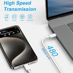 3 Pack iPhone 17 16 15 Charger Fast Charging 10FT - 20W USB C Charger Block with 10FT Type C to C Cable Compatible with iPhone 17/17 Pro/17 Pro Max/Air/16/16e/15, iPad Pro, iPad Air (Yellow)