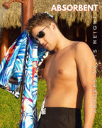 ECCOSOPHY Microfiber Beach Towel - Sand Free Towels are Quick Dry, Light Weight, Super Absorbent - Perfect Pool, Travel, Cruise, Camping Essentials - Oversized Extra Large for Adults 71x35 in