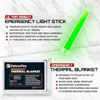 200 Pieces First Aid Kit IFAK Survival Kit Molle System Compatible Pouch, Emergency Kit Gift for Men, Dad, Husband, for Outdoor, Camping, Hunting, Hiking, Home, Earthquake, Disasters