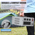 10000W Voltage Converter Transformer Step Up/Down 110V/120V to 220V/240V, Auto Voltage Recognition, Heavy Duty Power Converter with 6 Outlets, LCD Display & Circuit Breaker for Home, International Use