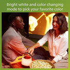 PHILIPS LED Solar Portable Light, 3-in-1 Light Setting 1-Pack Bright White (3000K), Color Changing Solar Light with 80/20 Lumen, Waterproof and Rechargeable