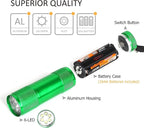 FASTPRO 30-Pack Flashlights Set, Aluminum 6-LED Flashlights Include AAA Batteries & Lanyard, for Party Favors, Camping, Hurricane Supplies