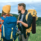 SUPVOX Portable Folding Chair: Adjustable Height Collapsible Stool for Outdoor Camping - Lightweight and Space-Saving Design - Durable Aluminum and Nylon Construction