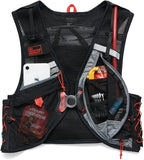 USWE Rush 8L Bike Hydration Vest, Adjustable Chest Straps Running Hydration Vest, 2.0L Hydration Bladder, Mountain Biking, Gravel & Cycling with Reflective Details, Men & Women