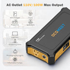 Portable Power Station 99.9Wh High Capacity, Laptop Power Bank with 65W USB-C PD, 100W AC Outlet Best for Outdoor Camping Home Hurricane Emergency