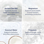 Trace Minerals ZeroLyte Salty Tropical Flavor - Sugar Free Electrolyte Drink Mix - Supports Hydration, Energy, Stamina - Ancient Sea Salt, Full Spectrum Minerals, Coconut Water - 30 Packets