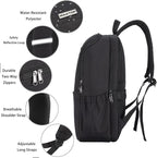 MAXTOP Laptop Backpack Bookbag Backpack Business Anti-theft Backpacks[Water Resistant] Work College Business Travel Computer Backpack for Men Women Fits up to 17" Notebook